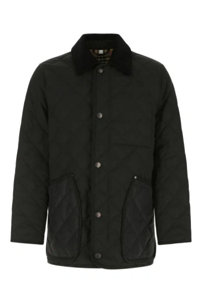 Burberry Man Black Polyester Jacket
