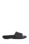 Burberry Man Black Sandals & Slides In Black