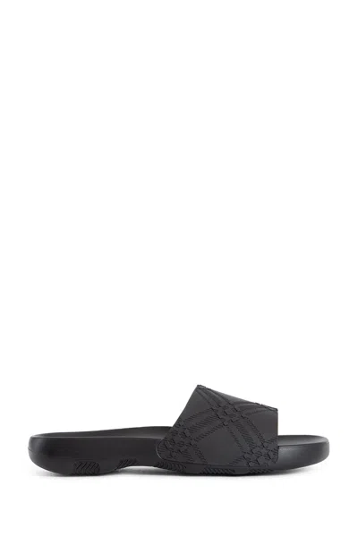 Burberry Man Black Sandals & Slides