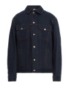 Burberry Indigo Blue Vintage-inspired Denim Jacket With Button Fastening In Blue