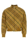 BURBERRY BURBERRY MAN EMBROIDERED COTTON BOMBER JACKET