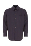 BURBERRY BURBERRY MAN EMBROIDERED WOOL SHIRT