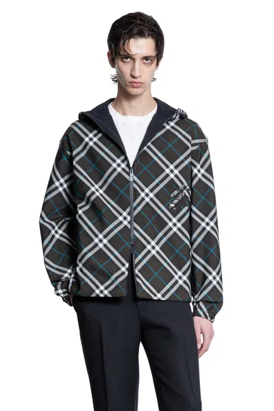 BURBERRY MAN GREEN JACKETS
