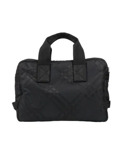 Burberry Man Handbag Black Size - Polyamide, Polyester