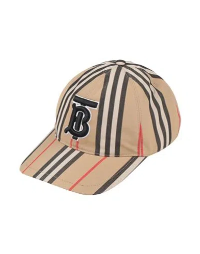 Burberry Man Hat Beige Size L Cotton