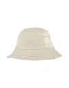 Burberry Man Hat Beige Size M Cotton, Polyester In White