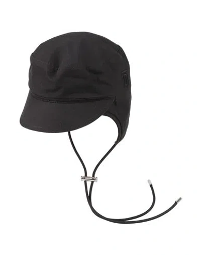 Burberry Man Hat Black Size 7 Cotton