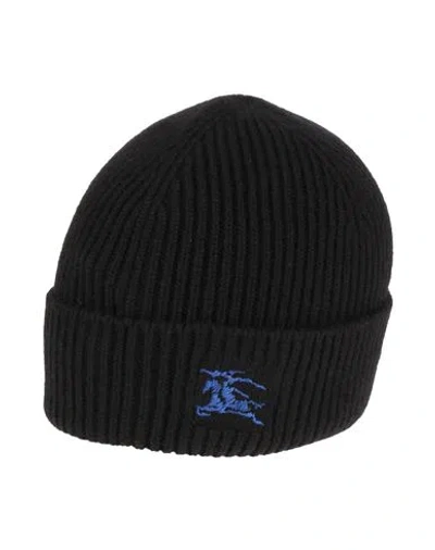 Burberry Man Hat Black Size Onesize Cashmere