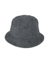 Burberry Man Hat Grey Size 7 ¼ Cotton, Polyamide