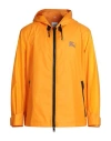 Burberry Man Jacket Apricot Size 36 Polyamide In Orange