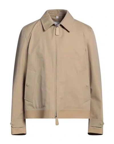 Burberry Man Jacket Beige Size 40 Cotton, Polyester