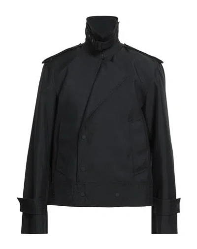 Burberry Man Jacket Black Size 40 Silk, Polyester