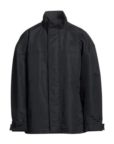 Burberry Man Jacket Black Size L Polyamide