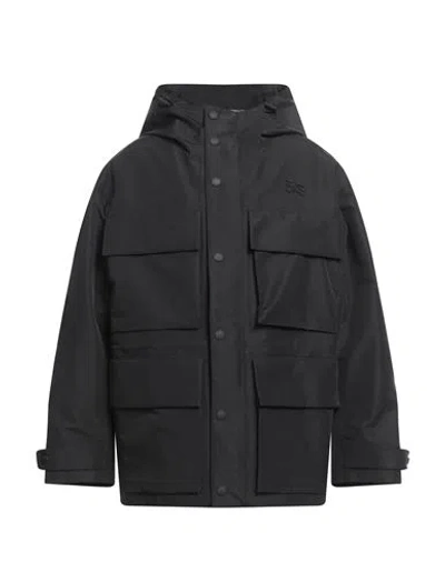 Burberry Man Jacket Black Size L Polyester