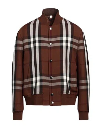 Burberry Landon Bomber Jacket In Multicolor
