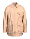 Burberry Man Jacket Camel Size 42 Cotton In Beige