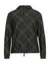 Burberry Man Jacket Dark Green Size M Polyester, Polyamide In Green