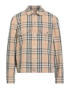 Burberry Check Cotton Jacket In Multi