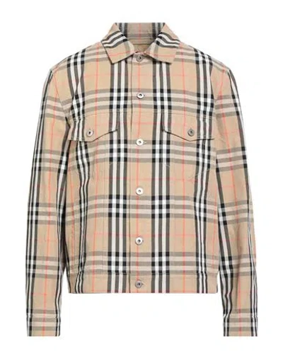 Burberry Jacket In Brown