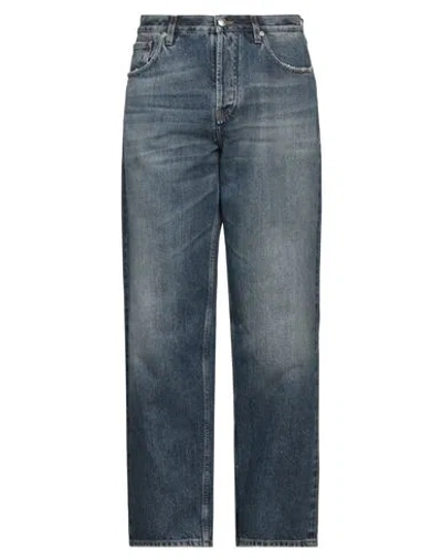 Burberry Man Jeans Blue Size 34w-32l Cotton