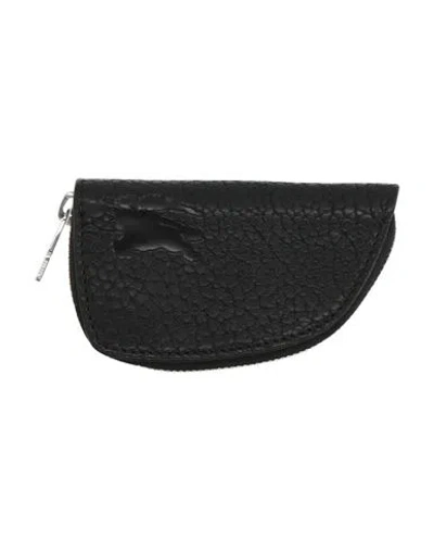 Burberry Man Key Ring Black Size - Leather