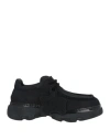 Burberry Man Lace-up Shoes Black Size 9 Leather In Black