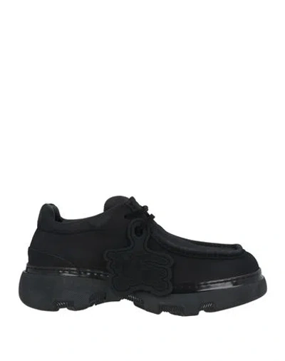 Burberry Man Lace-up Shoes Black Size 9 Leather