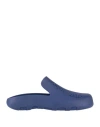 Burberry Stingray Perforated Slides In Blue
