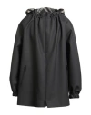 Burberry Man Overcoat & Trench Coat Black Size L Polyester In Black