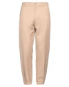 Burberry Man Pants Beige Size 36 Wool, Ramie In Beige