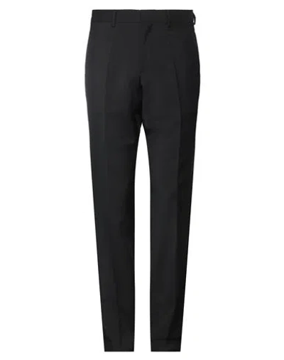Burberry Man Pants Black Size 30 Wool, Mohair Wool