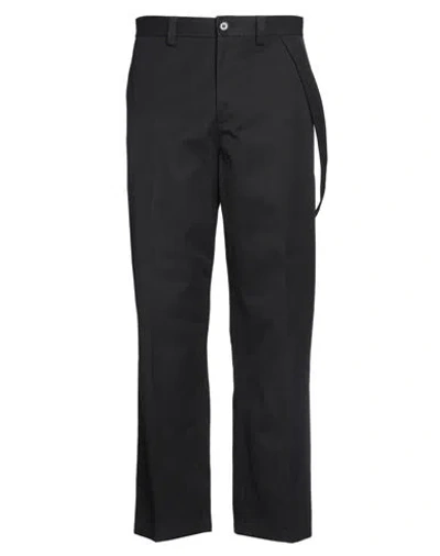 Burberry Man Pants Black Size 34 Cotton