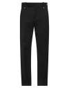 Burberry Man Pants Black Size 38 Polyester, Wool In Black