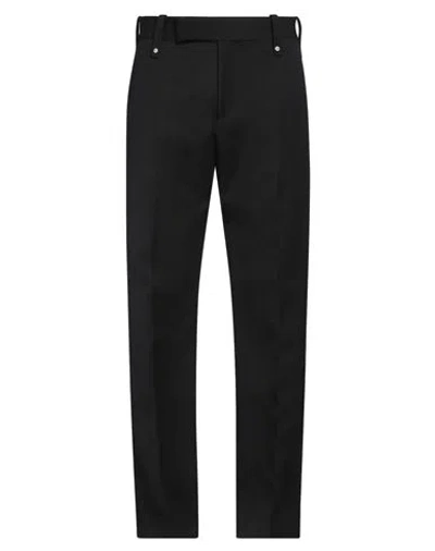 Burberry Man Pants Black Size 38 Polyester, Wool