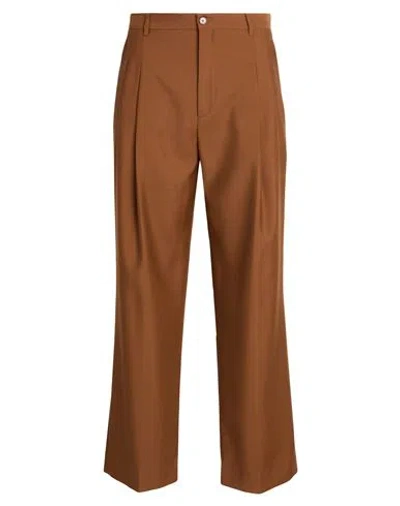 Burberry Man Pants Brown Size 34 Wool