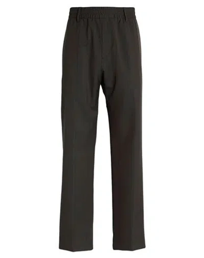 Burberry Man Pants Charcoal Size S Virgin Wool
