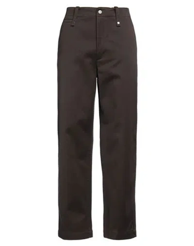 Burberry Man Pants Khaki Size L Cotton In Beige