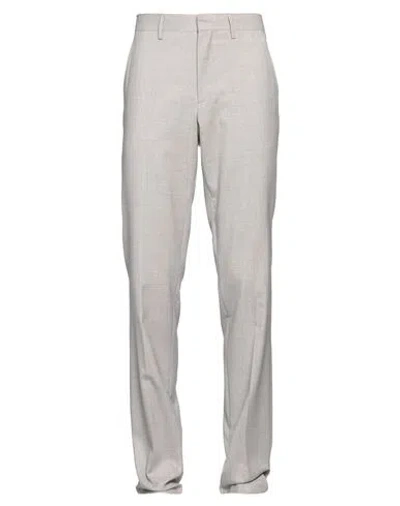 Burberry Man Pants Light Grey Size 42 Wool