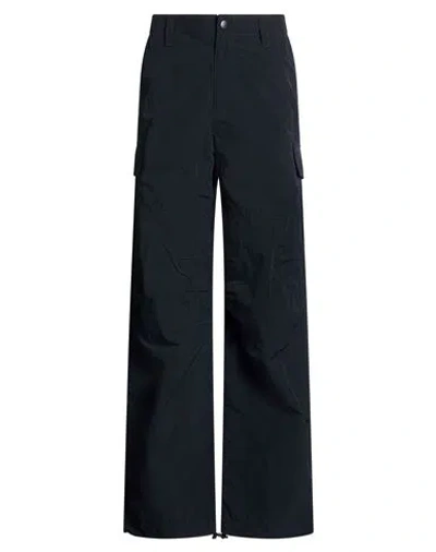 Burberry Man Pants Midnight Blue Size 34 Polyamide