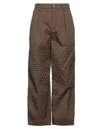 Burberry Man Pants Military Green Size 36 Polyamide