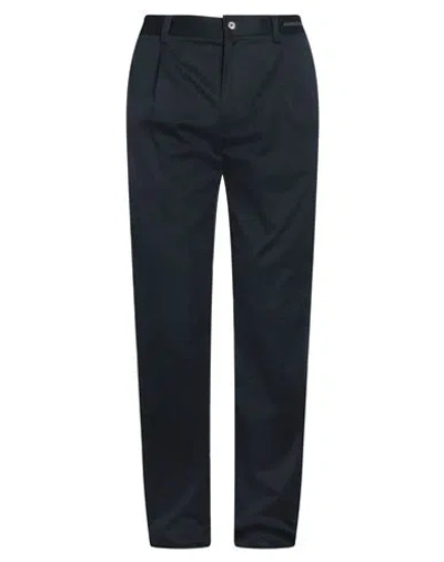 Burberry Man Pants Navy Blue Size 34 Cotton