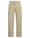 Burberry Man Pants Sage Green Size L Cotton In Sage Green