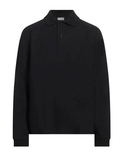 Burberry Man Polo Shirt Black Size L Cotton
