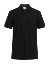 Burberry Monogram Motif Polo Shirt In Black