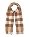 Burberry Man Scarf Camel Size - Cashmere