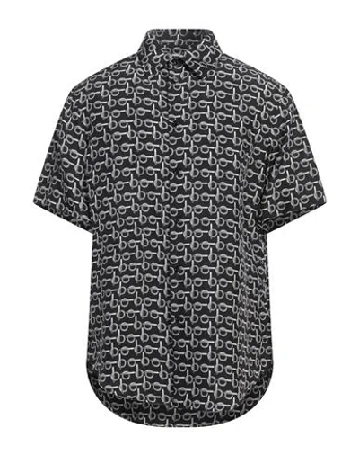 Burberry Men's B Closure Mulberry Silk Sport Shirt In Multi