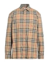 Burberry Check Print Shirt Caxtan In Multi