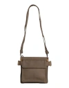 Burberry Man Shoulder Bag Military Green Size - Recycled Polyester, Cotton In Green