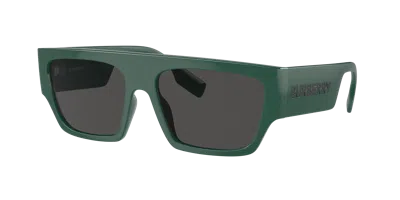 Burberry Eyewear Square Frame Sunglasses In Green