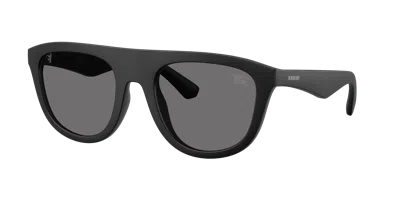 Burberry Man Sunglass Be4459u In Dark Grey Polar